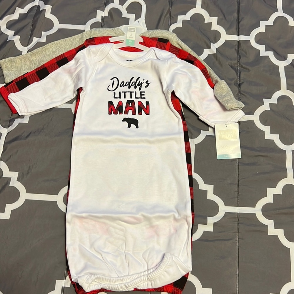 NWT Hudson Baby Gowns